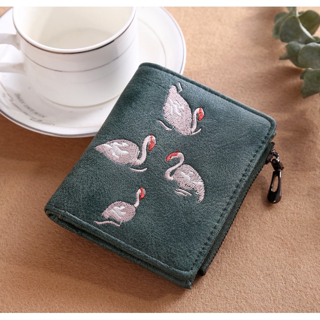 DOMPET LIPAT KECIL WANITA IMPORT KULIT PENDEK SLOT KARTU MINI MERCURIA MURAH BATAM KOREA PREMIUM ORI
