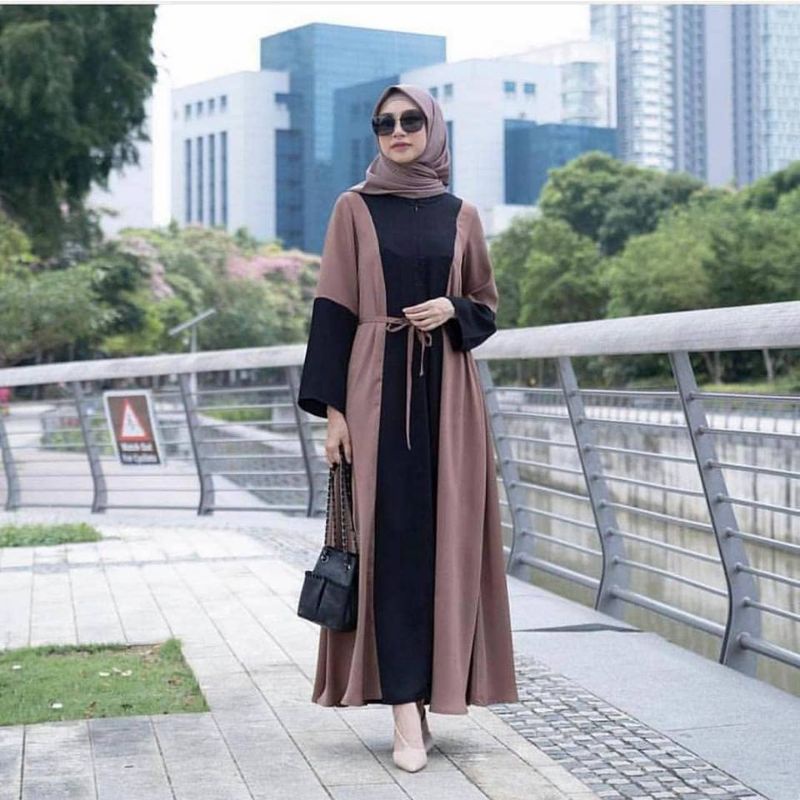 Metta dress fashion muslim remaja