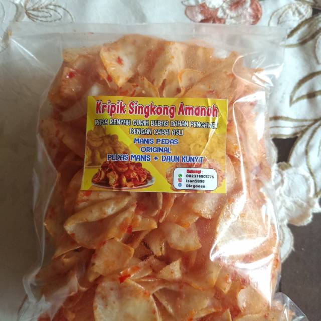 

KERIPIK SINGKONG AMANAH