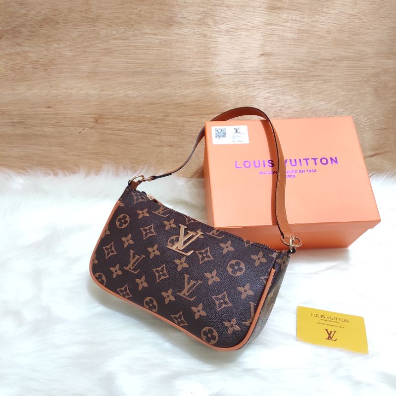 TOP HANDLE BAG LV POUCH SIGNATURE 2 TALI SLEMPANG WANITA