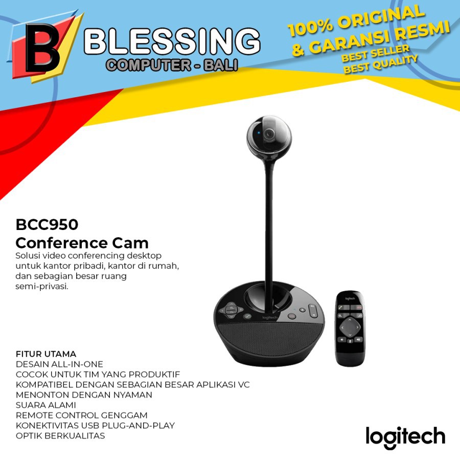 Webcam Logitech BCC950 Conference Cam / Logitech BCC950 Webcam