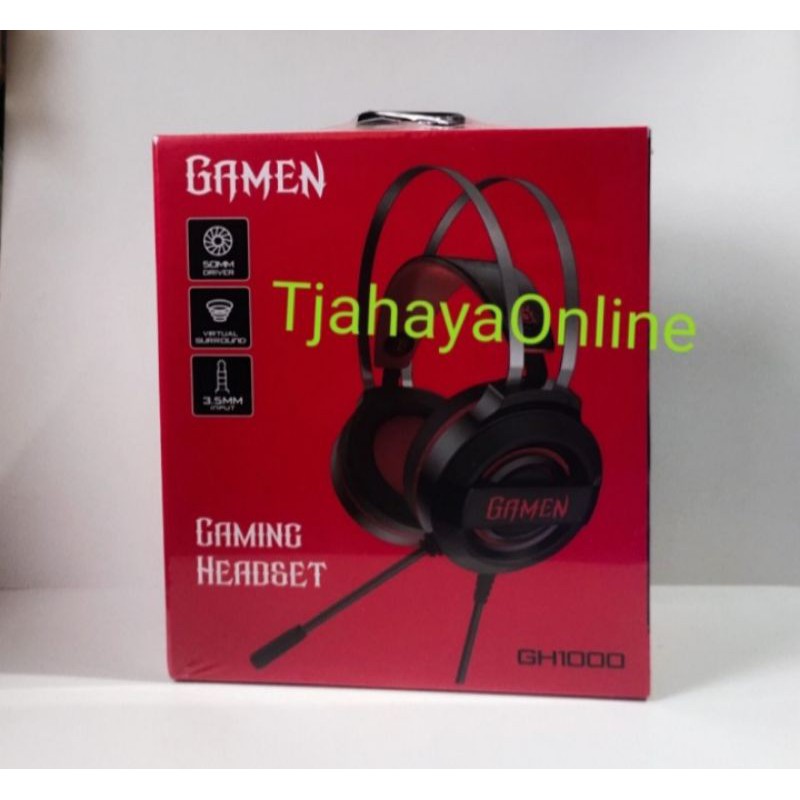 Gamen Gaming Headset GH1000 Black