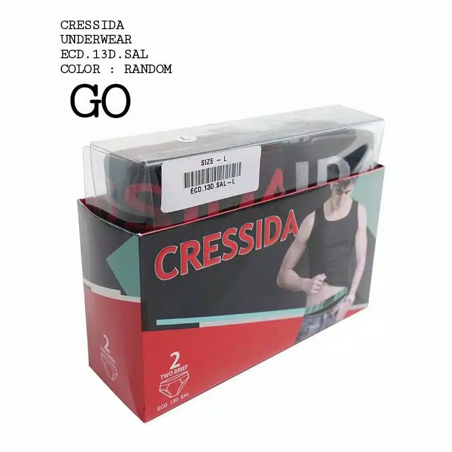 BB Ecd.13d CRESSIDA CELANA DALAM PRIA BRANDED Pakaian Dalam Cressida Underwear 100% Original