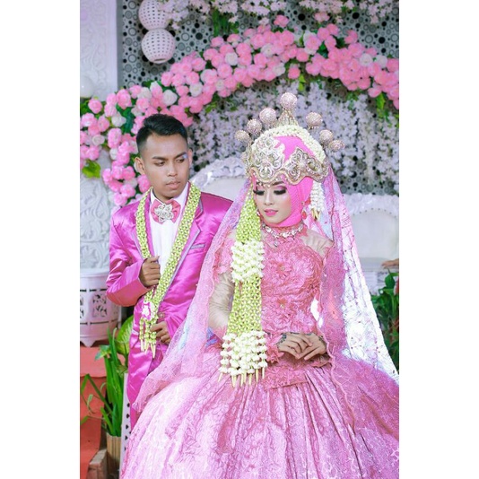 BAJU PAKAIAN PENGANTIN 1 SET PRIA DAN WANITA