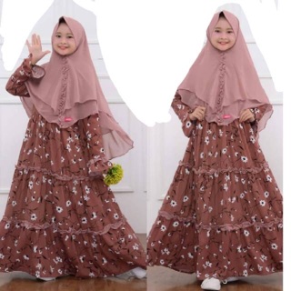  eLBi  baju  muslim  anak  perempuan Little Bee Boutique I 