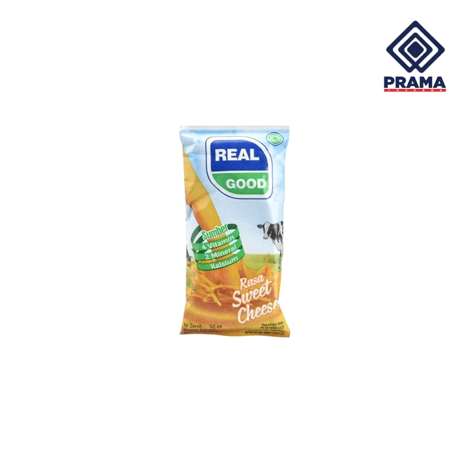 

REAL GOOD MILK UHT SWEET CHEESE TFA 50ML