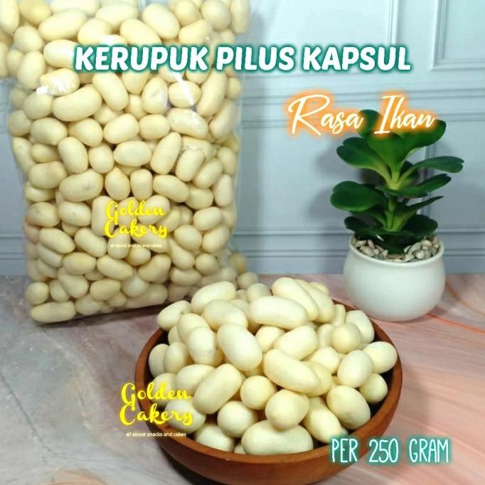 

Kerupuk Pilus Kapsul Ikan Tenggiri - 1 Kg