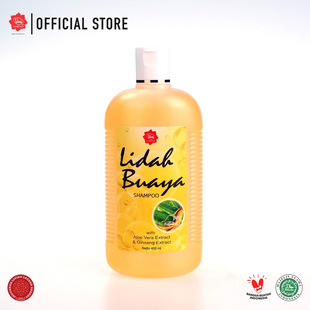 VIVA HAIR SHAMPO URANG ARING LIDAH BUAYA GINSENG 400ML SAMPO RAMBUT