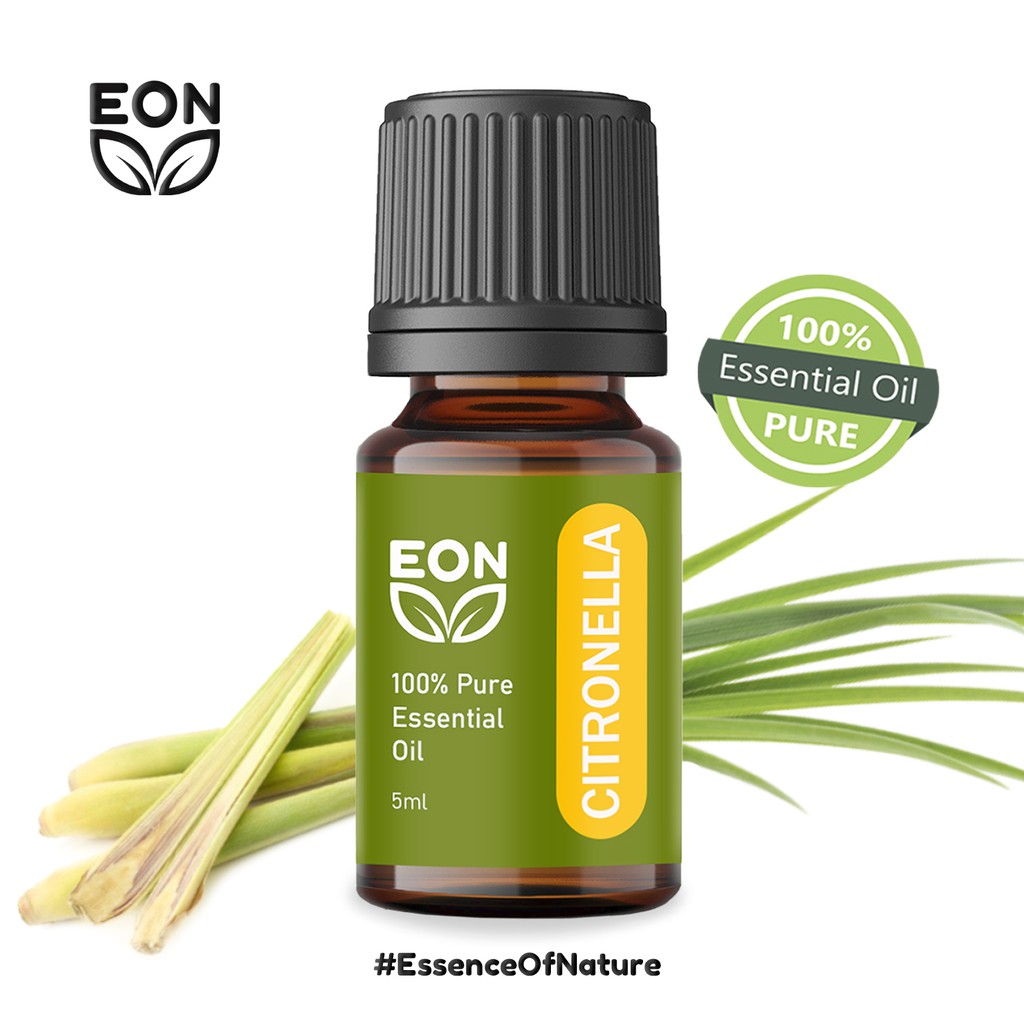 EON Pure Citronella Essential Oil Minyak Atsiri Sereh Wangi 5ml