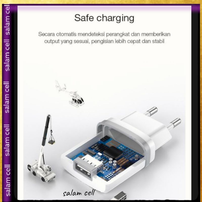 Charger Hp ROBOT RT-K7 Micro Usb Bisa Untuk Segala Jenis HP Original bergaransi