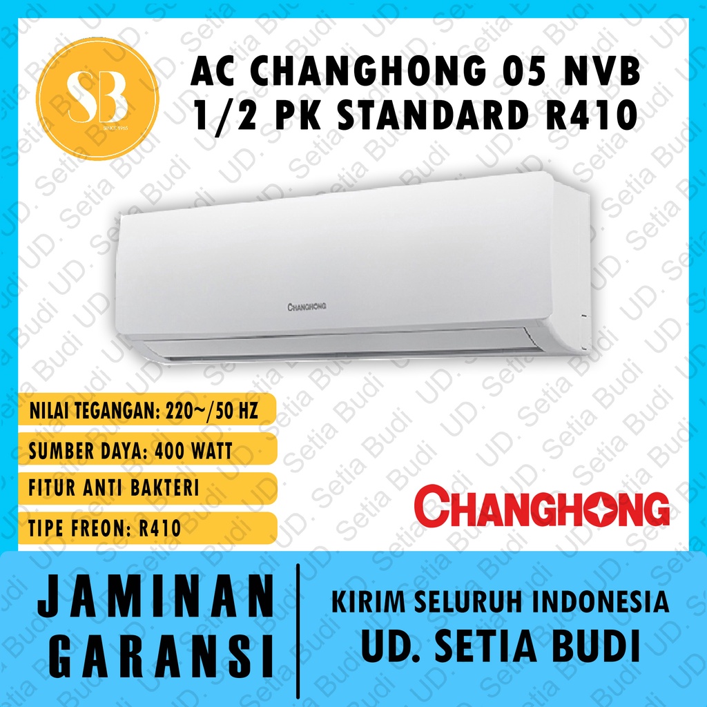 AC Split Changhong CSC-05NVB 1/2 PK Standard R410