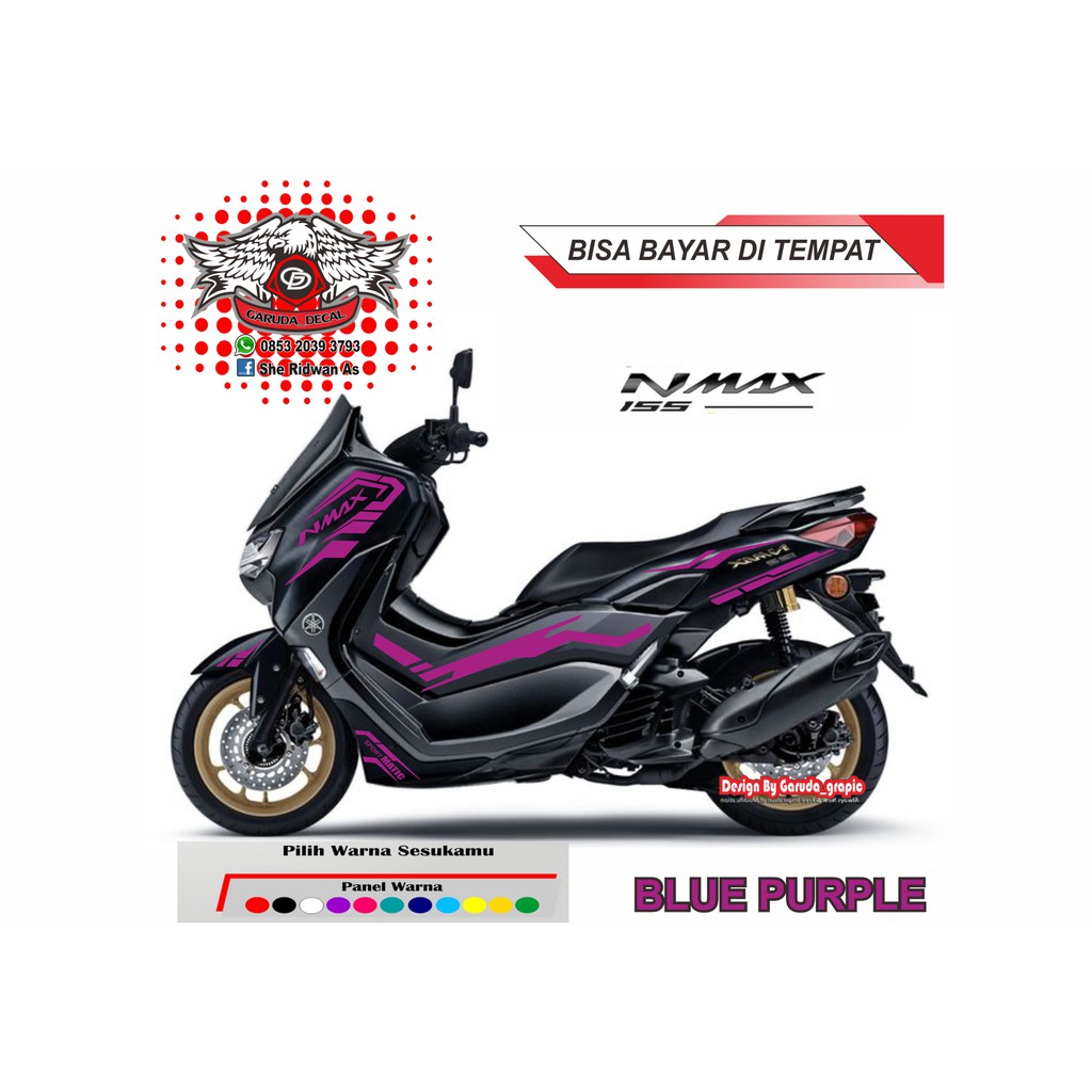 CUTTING STIKER YAMAHA NMAX2020