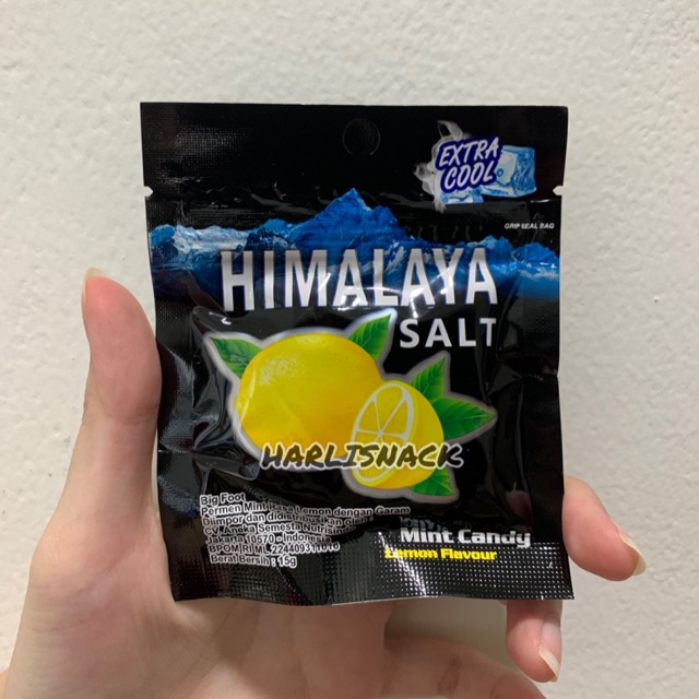 

Himalayan salt lemon candy / big foot himalayan salt candy BPOM RI 15g