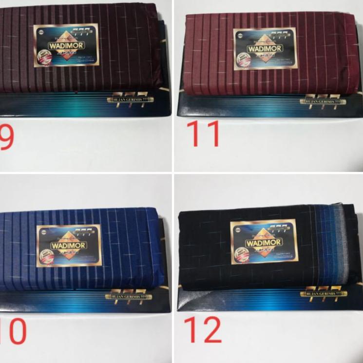 Sarung Tenun Wadimor Motif Hujan Gerimis 777 ➞ ➞