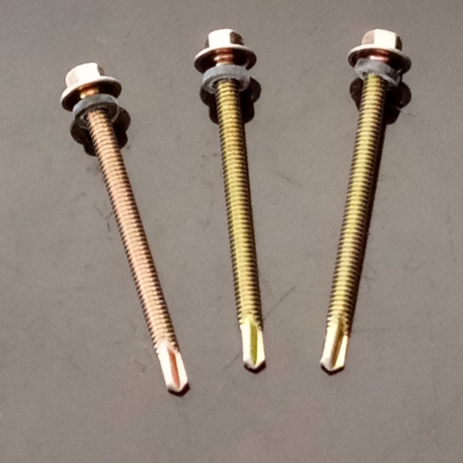 Roofing Paku Sekrup Baut Roofing 4 cm Atap Spandek Baja Ringan