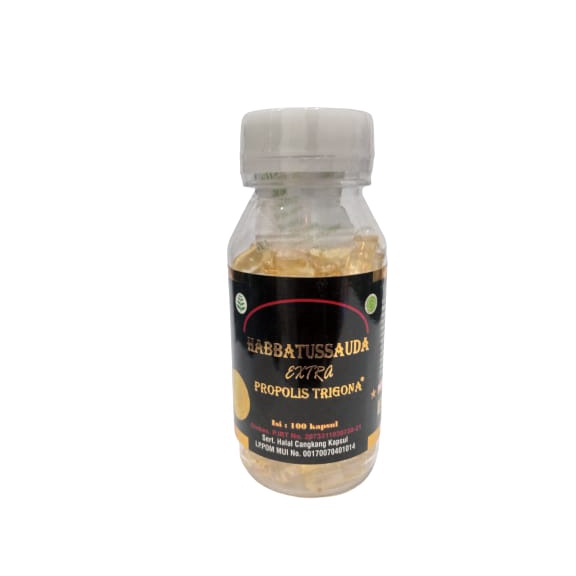 Habbatussauda ekstra propolis Trigona isi 60-100 kapsul