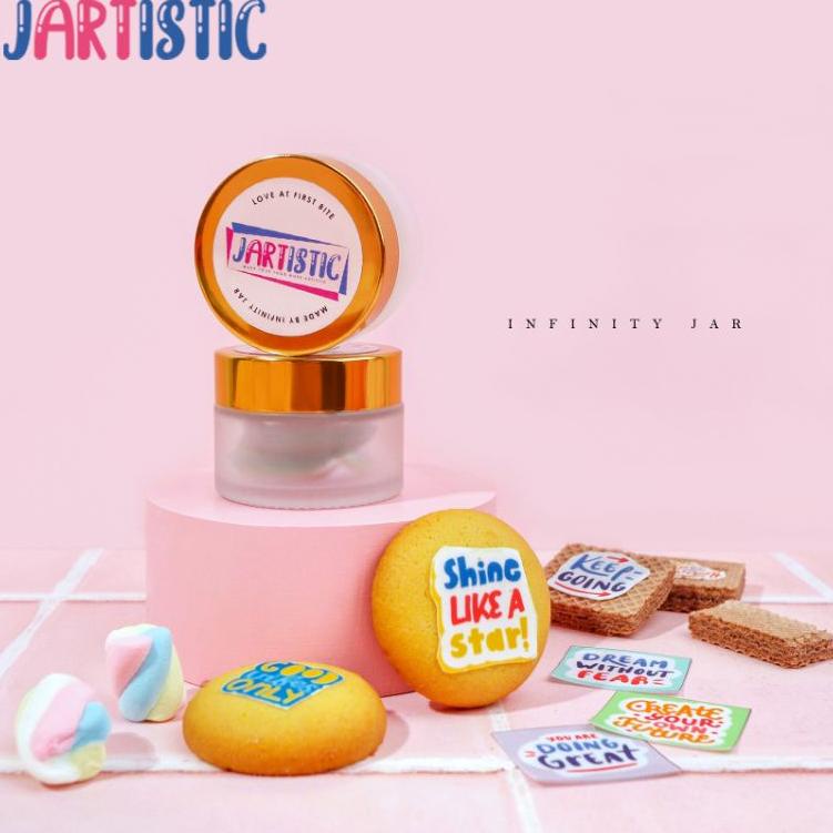 

[KODE PRODUK U8743Z] JARTISTIC (Kata-kata Motivasi yang Bisa Dimakan)
