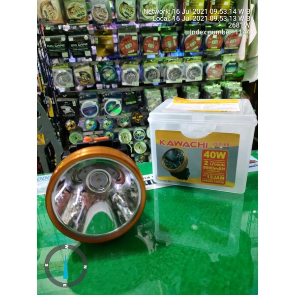 SENTER KEPALA KAWACHI LY-240B 40Watt