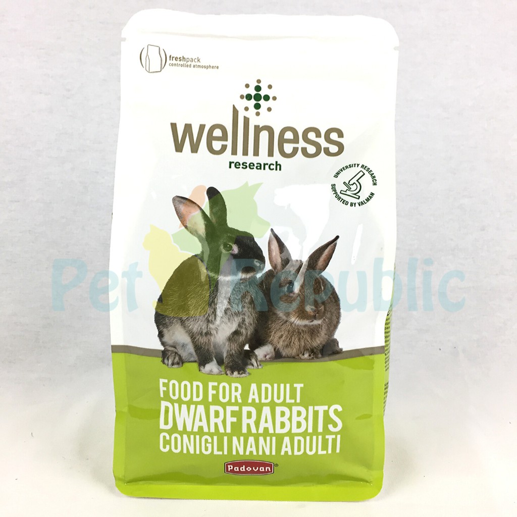 

PADOVAN Makanan Kelinci Wellness Dwarf Rabbit 1kg