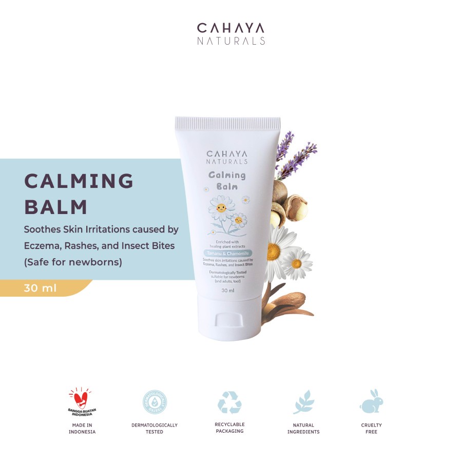 Cahaya Naturals Calming Balm (Eczema &amp; Rash Cream)