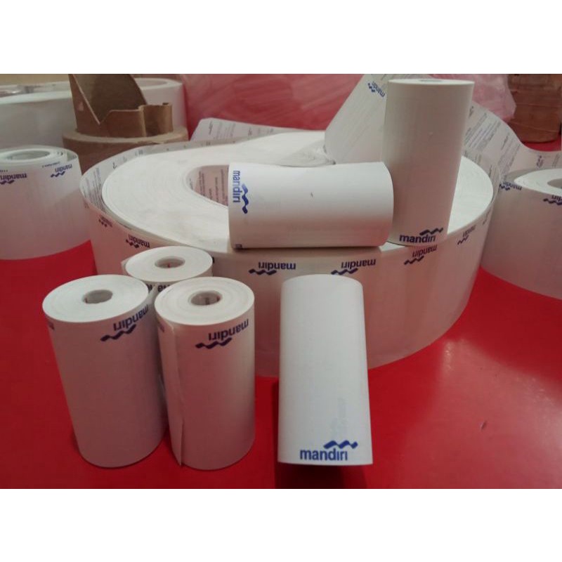 

kertas thermal struk logo mandiri 57x30