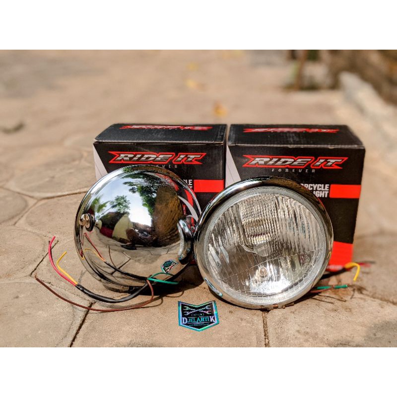 LAMPU DEPAN AUTOPAL LAMPU DEPAN PESEK AUTO PAL LED H4 LAMPU DEPAN CB GL MEGAPRO LAMPU AUTOPAL LED