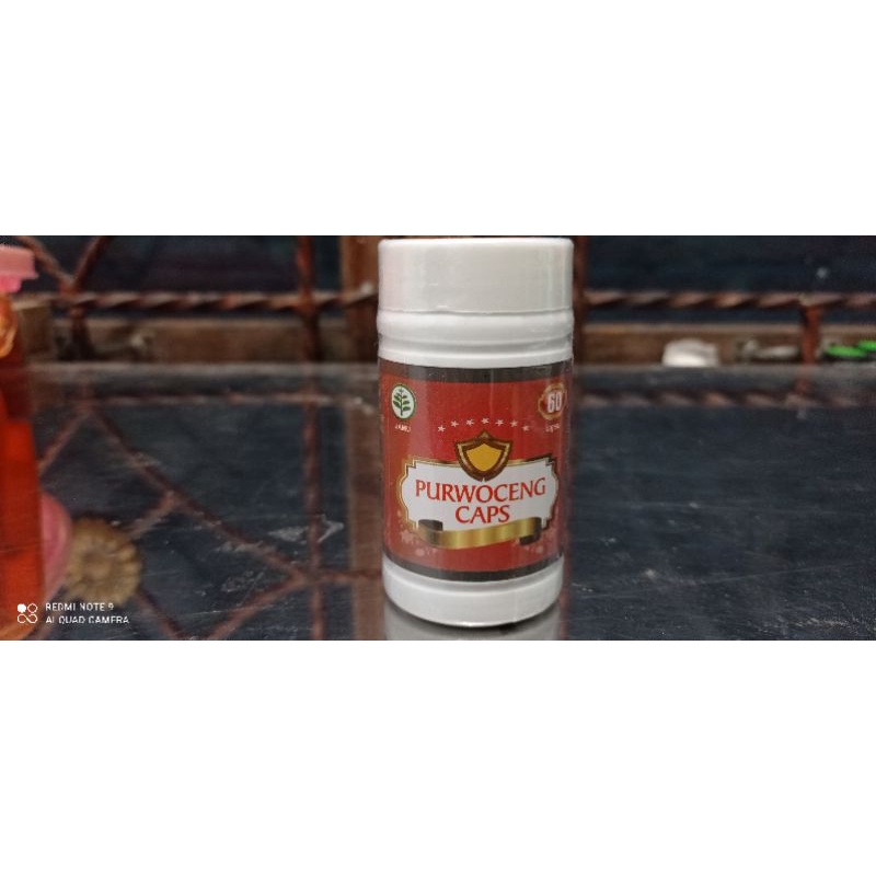 HERBAL KAPSUL PURWOCENG ORIGINAL .60 KAPSUL PENAMBAH STAMINA PRIA