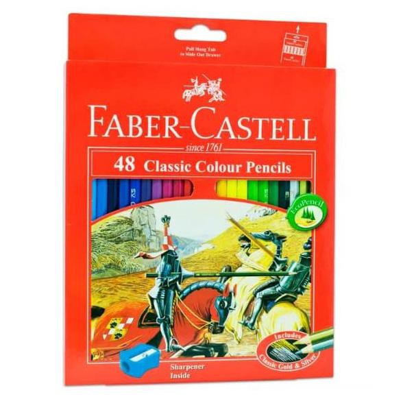 

READY STOCK PENSIL WARNA FABER CASTELL 48 WARNA