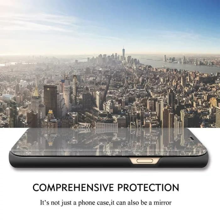 FLIP CASE SAMSUNG A14 5G A04E A04 A04S 2022 A03 A03 CORE A13 A23 4G A53 5G 2022 A02 M02 CLEAR VIEW FLIP MIRROR COVER CASE LUXURY STANDING CASING