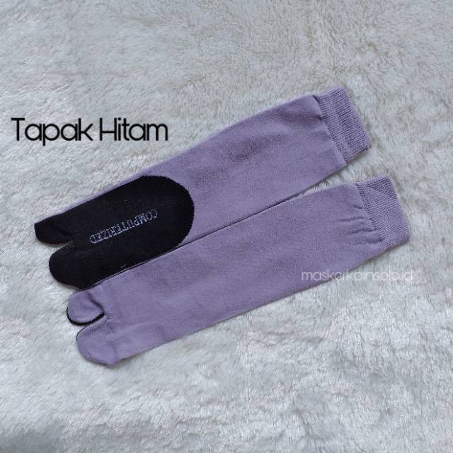 Kaos Kaki Jempol Polos Tapak Hitam Kemasan Ekslusif #kaoskakijempol #kaoskakimuslim #kaoskakijempolpolos