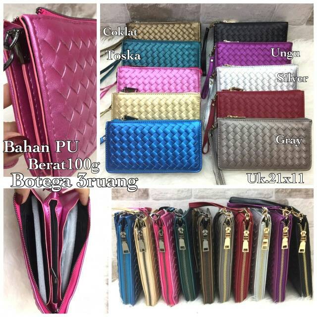 DOMPET BOTTEGA 3 RUANG