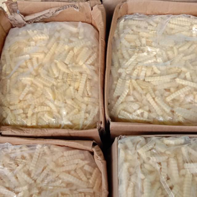 

Kentang crincle gerigi 2,5 kg