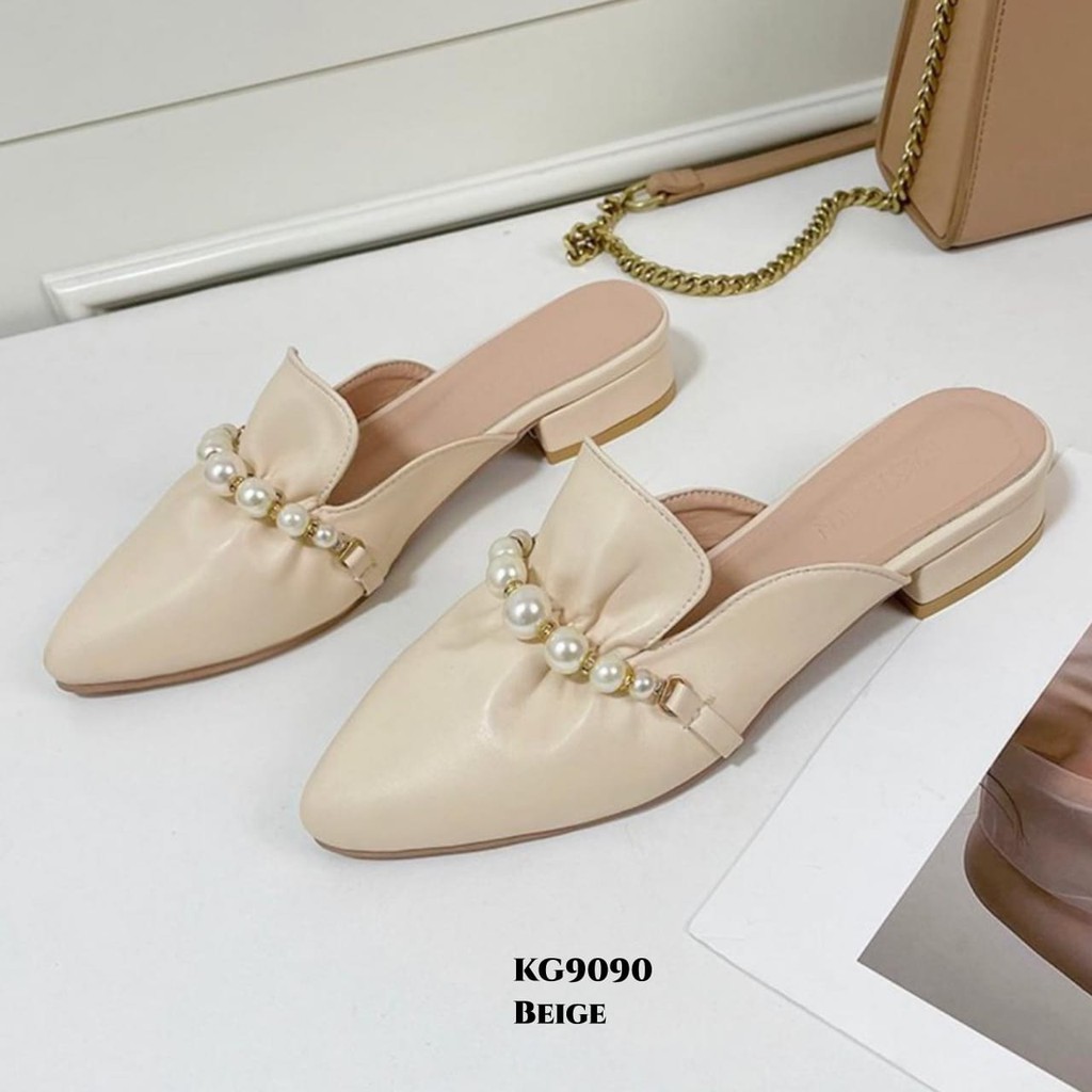 WYN SANDAL SLOPE PEARL KOREA DECOR KG9090