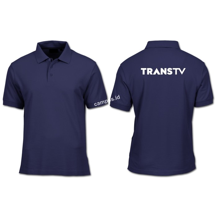 Trans Tv Poloshirt Trans Tv Kaos Trans Tv Pakaian Trans Tv Blackidmrch