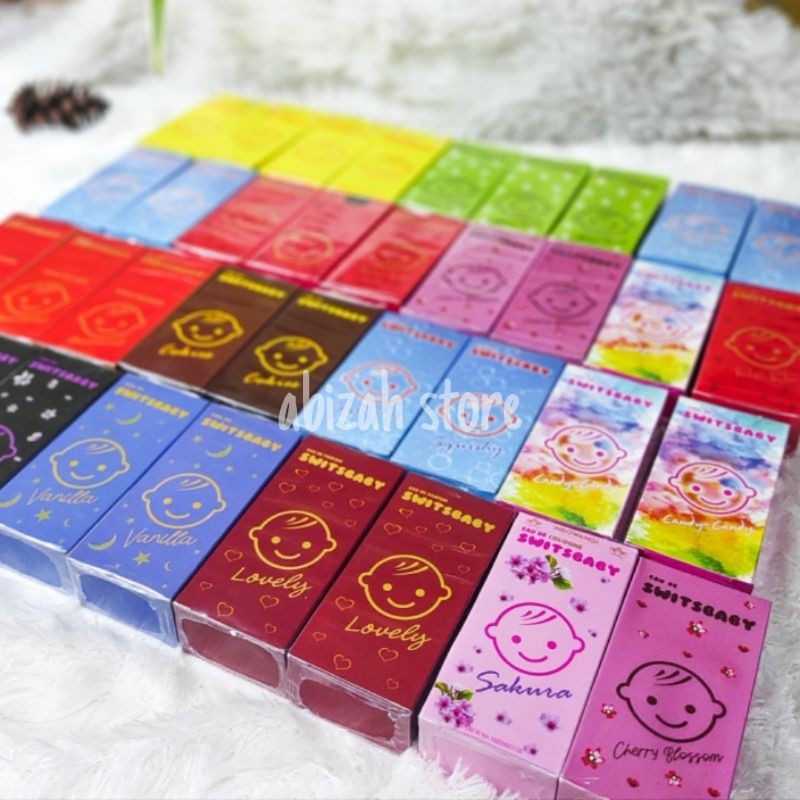 COD PARFUM SWITSBABY VARIAN PEAR FRESH 30ML FREE POUCH BY INDOWANGI