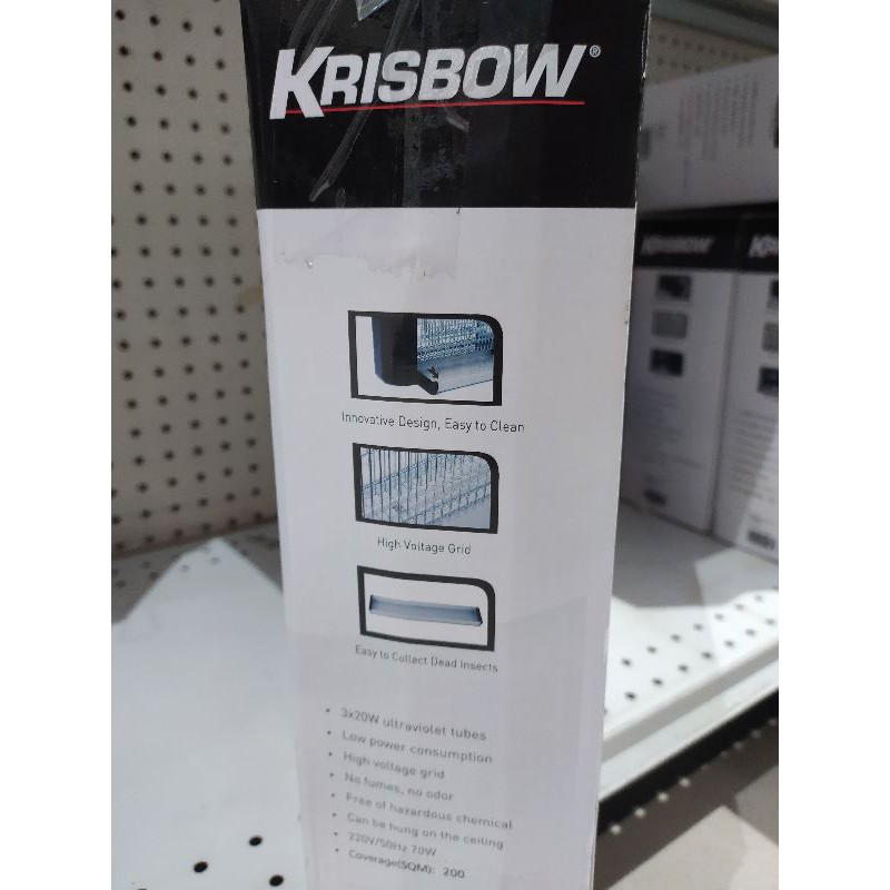 KRISBOW PERANGKAP NYAMUK &amp; SERANGGA 3X20W/ACE INSECT KILLER/PEMBASMI SERANGGA/PEMBUNUH LALAT&amp;NYAMUK