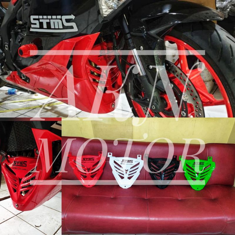 vgrill tutup mesin depan Kawasaki zx25r plastik abs