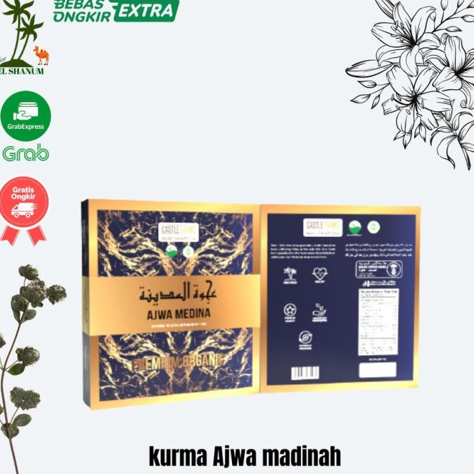 

Kurma Ajwa Medina Premium Organic 1Kg Kurma Ajwa Aliyah Castle Farm Pwjp_Qy14Z