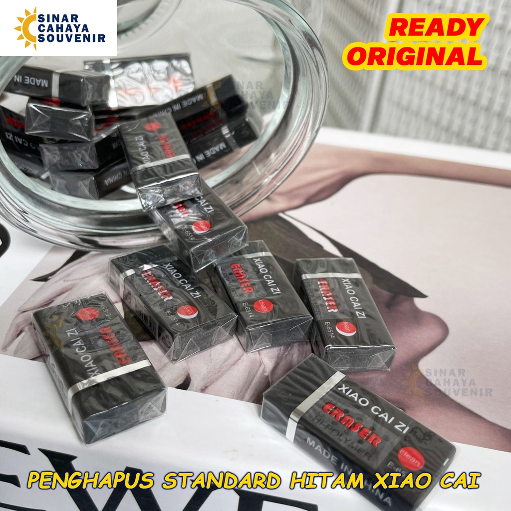 

Penghapus Hitam Xiao Cai Zi | Hapusan Pensil Standard | ATK Murah Unik Lucu Souvenir Pesta Murah Meriah