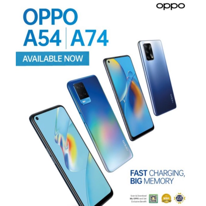 Oppo a54 garansi resmi