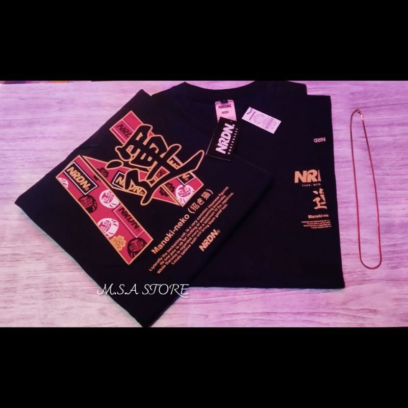 KAOS DISTRO T-SHIRT PREMIUM NRDN