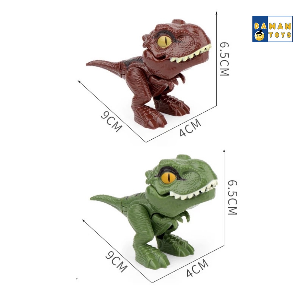 Figure Dinosaurus T Rex Indominus Dino Dinosaur Snap Squad Mainan Anak Kado Murah