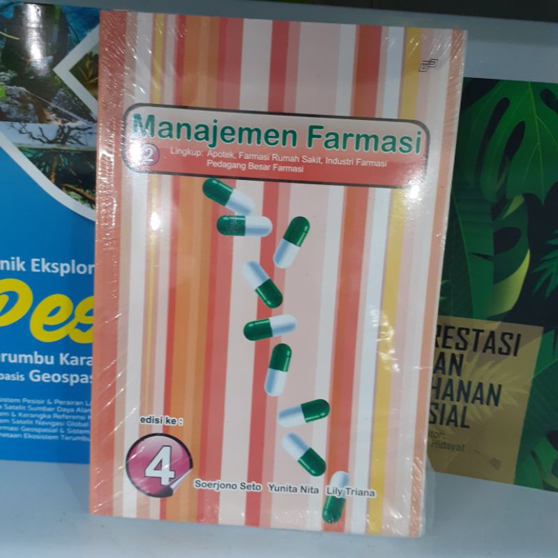 Jual BUKU MANAJEMEN FARMASI EDISI KE 4 OLEH SOERJONO SETO AIRLANGGA ...