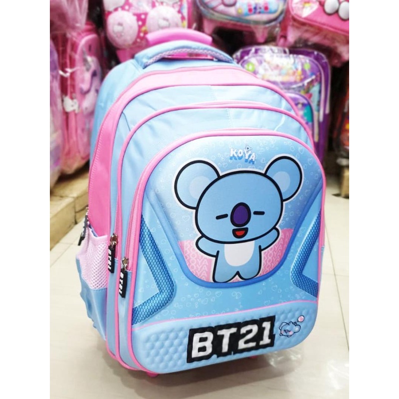 Bn78Uu Tas Anak Perempuan ,Tas Troli Anak Tas Dorong Anak Tas Roda Little Pony ,Frozen ,Lol Tas Trol