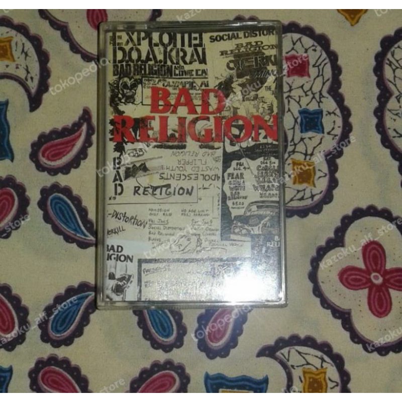 Kaset pita BAD RELIGION album ALL AGE kondisi mulus istimewa