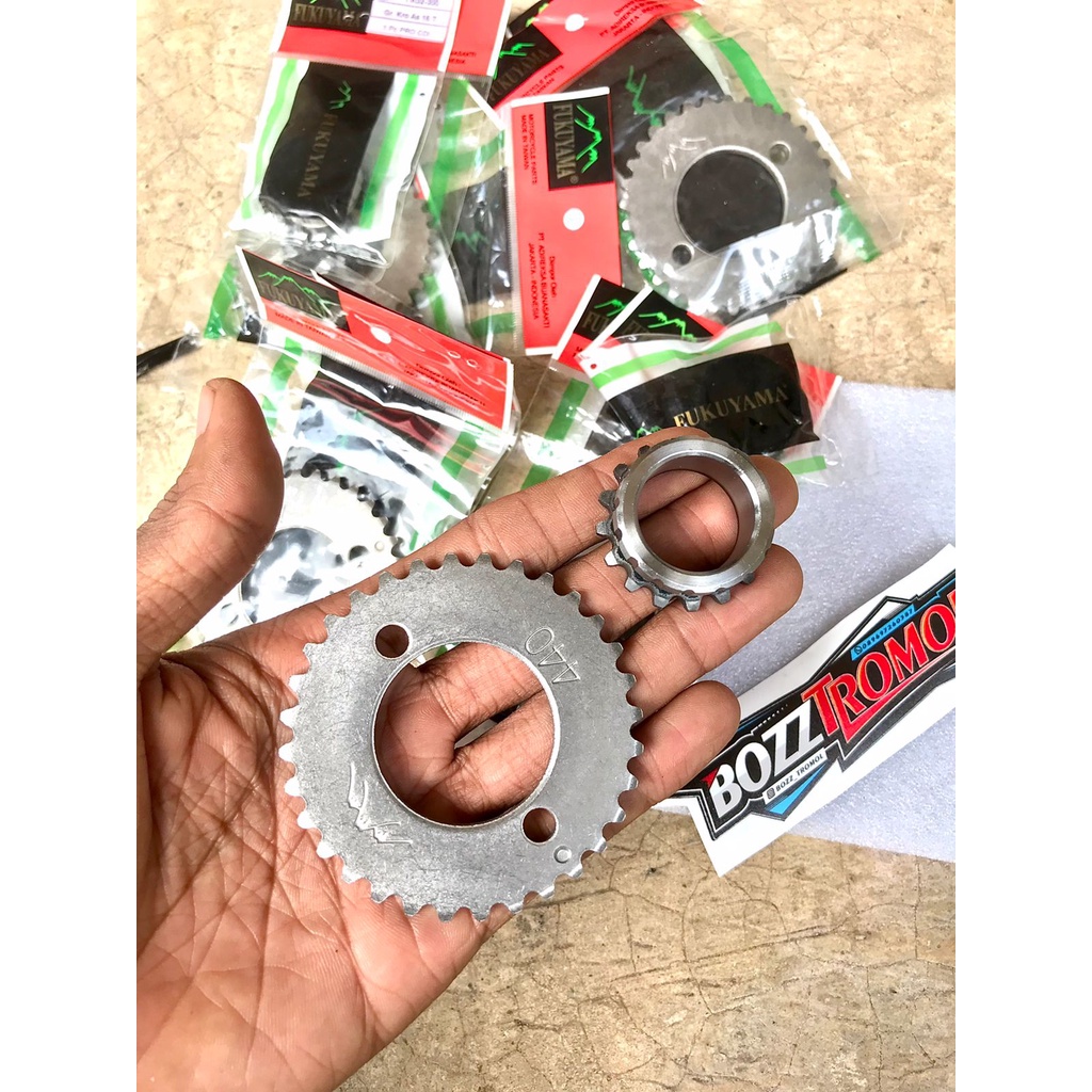 Gigi Gear Ger Sentrik Timing Kamprat Set GL Pro Series Pro Cdi GL100 FUKUYAMA termurah