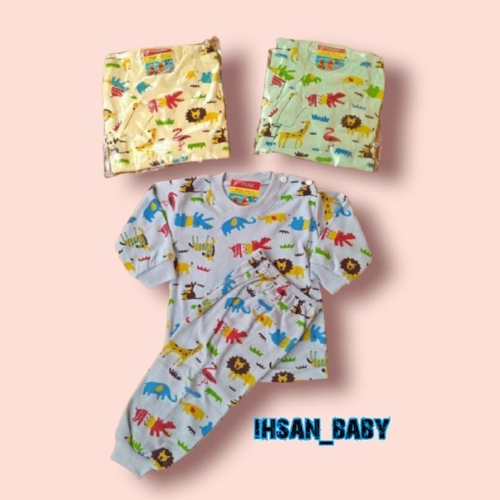 SETELAN LENGAN PANJANG BABY VIORI ANIMALS