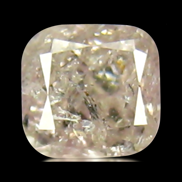 HKD Certified Cushion 0.14ct 2.8mm Fancy Pink Natural Pink Diamond DD193