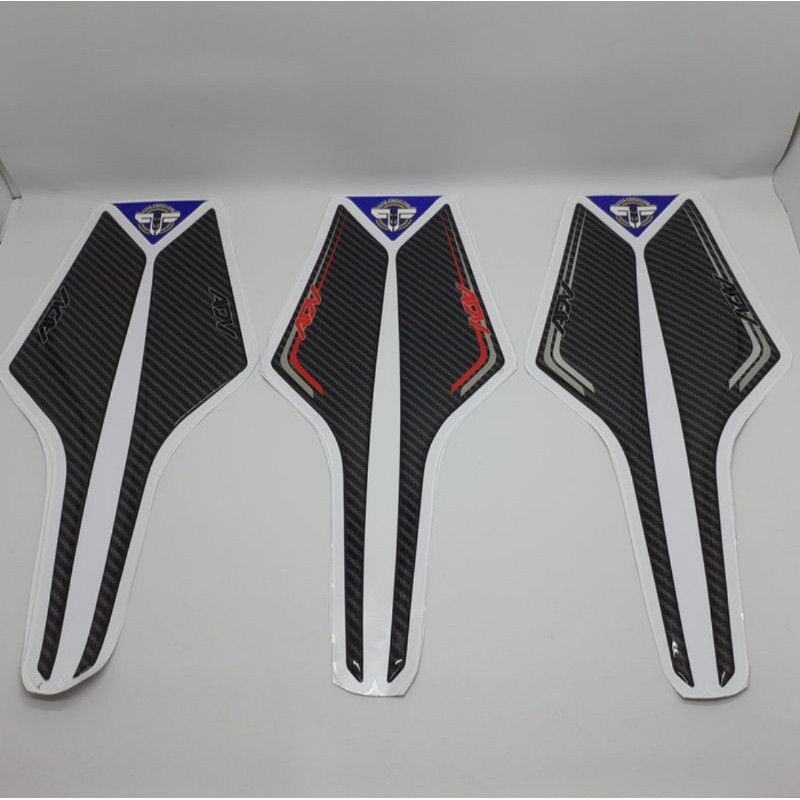 Sticker stiker Timbul Resin Deck pad Tankpad sayap Honda ADV 150