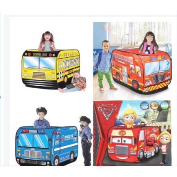 READY STOK MAINAN TENDA BUS ANAK / MAINAN TENDA TERMURAH